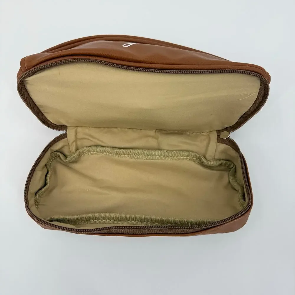 Kimpton Virgilio Toiletry Bag & Luggage Tag Brown 10